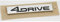 Original Seat 4Drive Schriftzug hinten Heckklappe Emblem Logo schwarz chrom