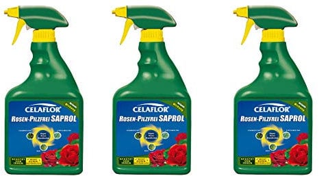 3 X 750ml Rosen-Pilzfrei Celaflor