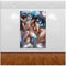 Keliour Hochwertige Wohnkultur Leinwand League of Legends Spiel 1 Stück Sexy D.Va Sona Poster HD-Drucke Bild Wanddekoration Gemälde, Esszimmer -60x80cm Kein Rahmen