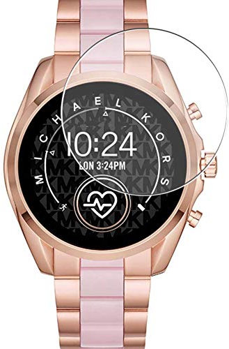 Vaxson 3-Pack Vetro Temperato Pellicola Protettiva, compatibile con Michael Kors Access Gen 5 Bradshaw Smart Watch, 9H Screen Protector Film NEW VERSION