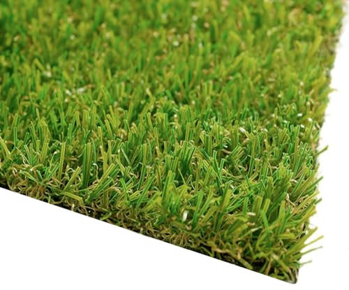 Cesped artificial terraza exterior California - rollo cesped artificial 2x2,5m 20mm de altura con alta densidad - calidad profesional - fácil instalación con buen drenaje