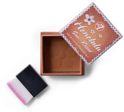 W7 Honolulu Matte Medium Bronzing Poeder - Sun-Kissed