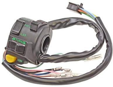 Lenkerschalter Schalter links passend für Honda MT MT5 MT8 MTX 50 80 XL – Blinkerschalter, Hupen- und Lichtschalter, passgenaues Ersatzteil