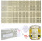 FZIIVQU 1450 Stück Buchstabenperlen Set, 4x7 mm Acryl Rund Alphabet Perlen für Armbänder, Zahlen Herz Letter Beads, DIY Schmuck Basteln Kreativität Geschenk Perlen zum Auffädeln（Golden）