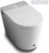 Nashi Ovian SE - Inodoro Japones inteligente | WC con Bidet | Agua con chorrito, Taza calefactable y Secado |Apertura Automática | Autolimpieza y Estirilizador UV (Desagüe salida a pared)