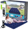 Topline Inflatable Mattress Air Bed - Portable Mattress Great for Camping, Guest Bed, Campervan (Double with Air Hammer)
