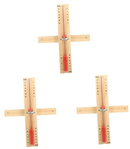 FOMIYES 3pcs Elegant Wooden Sauna Timer Sandglass Hourglass Timer Set Sauna Decor