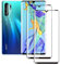 QZJinch 2+2 Pezzi Pellicola Vetro Temperato per HUAWEI P30 pro,2 Pezzi Pellicola Protettiva e 2 Pezzi Pellicola Fotocamera,3D Copertura Totale,Ultra HD,Senza Bolle,Anti-Graffio,Durezza 9H