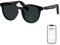 GetD AI Glasses,Smart Glasses, Polarized Sunglasses, Bluetooth Music Glasses 11H Battery for Men/Women, Earbuds and Glasses 2 in 1 (Black Frame+Grey Lens)