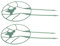 HEMOTON 2Pièces Support de Plantes Grimpantes pour Jardin Treillis Créatif et Naturel pour Fleurs et Vignes Lot de Accessoires de Jardinage Réutilisables