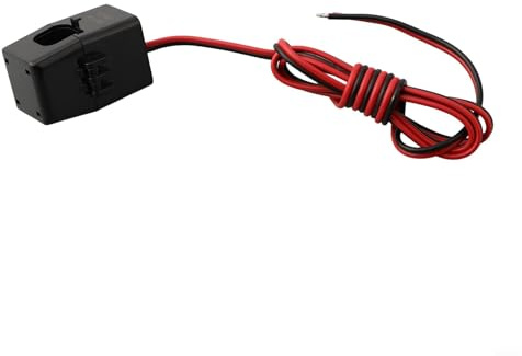 Glomc Transformateur de courant miniature Split Core - Capteur de serrage - 50 A/5 A 100 A/5 A 150 A/5 A 200 A/5 A en option, précision de 0,5 %, 50-60 Hz, 100 cm (50 A/5 A)