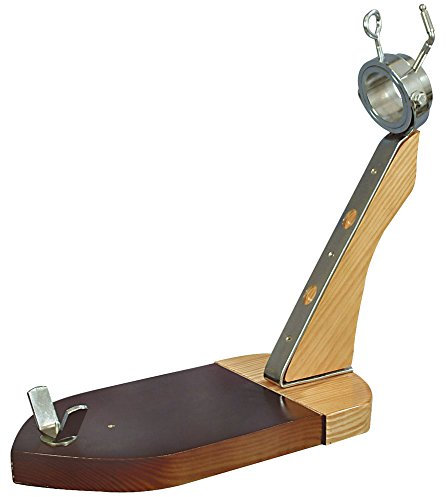 Imex El Zorro Bellota Giratorio Soporte jamonero, Madera, Marrón, 22.5x60.0x42.0 cm