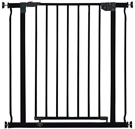 Dreambaby Liberty Metal Safety Gate, Black, 75 - 81 cm