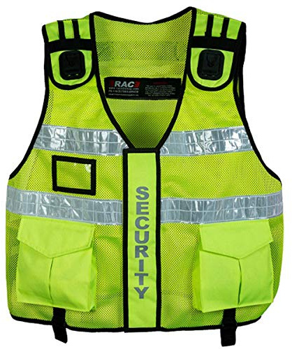 RAC3 New Model Hi Viz Tactical Vest, Security Vest, Tac Vest