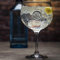 English Pewter Company Personalised Gin Glass with Your Choice of Initial - Unique Gift for Men or Women, Birthdays, Anniversaries (A) [MON301]