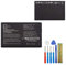 E-yiviil - Batteria di ricambio Li3720t42p3h704572, compatibile con ZTE MF910 4G LTE MF91 - MF90 - MF90C - MF91D da 2000 mAh, comprensiva di strumenti