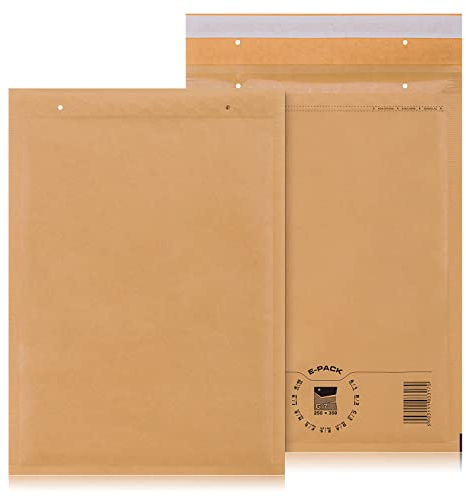 G7 100 St. Luftpolstertaschen Versandtaschen E-PACK G/7 Braun 250×350 Luftpolsterumschlag