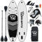 Tigerxbang - Tavola gonfiabile per stand up paddle (SUP), set con remi ed accessori e pompa per il gonnfiaggio, adatta per adulti e bambini, 320 x 82 x 15 cm