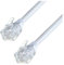 COOSY Cavo Telefonico Cavo Collegamento Modulare DSL Modem Plug RJ11 3/5/10/15/20 Metri (20 Metri)