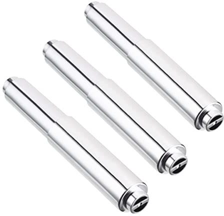 Cabilock Erweitertes Restaurant Extender Tabs Badezimmer Einziehbarer Halter Home Rod Zubehör Wickler Geladen Kunststoff Toilette Er Handlocher Silber Handtuch Tissue Federpapier