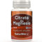 Citrato de Magnesio - 60 comprimidos- NaturBite - 400mg por comprimido - Suplemento de Magnesio Altamente Absorbible- Apto para Veganos - Sin Aditivos.