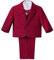 Lito Angels Baby Anzug Jungen Hochzeit, 5 Teiliges Set (Sakko, Weste, Hemd, Hose & Krawatte), Burgunderrot, Größe 12-18 Monate 86, 057 (Tag-Nummer 01)