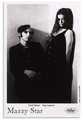 YBRAVO Mazzy Star Singer Art Poster Dekorative Malerei Leinwand Wandkunst Wohnzimmer Poster Schlafzimmer Malerei,Wandkunst Bilddruck Moderne Familienzimmer Dekor 08x12inch(20x30cm)