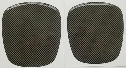 tuning adesivi resinati 3d stickers stemma anteriore e posteriore badge logo fiat grande punto evo panda 169 prima del 2012