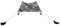 Neso Tents Grande Strandzelt, 2,1 m hoch, 2,7 x 2,7 m, verstärkte Ecken und Kühltasche (Grau Camo)