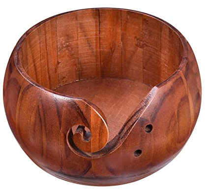 Zankie Garnschale Aus - Garn Aufbewahrungsschale Zum Häkeln Und Stricken| Häkelgarn-Halter, Schüssel, Handgefertigter Häkelzubehör,Garnschalen Zum Stricken,Garnschalen Zum Häkeln