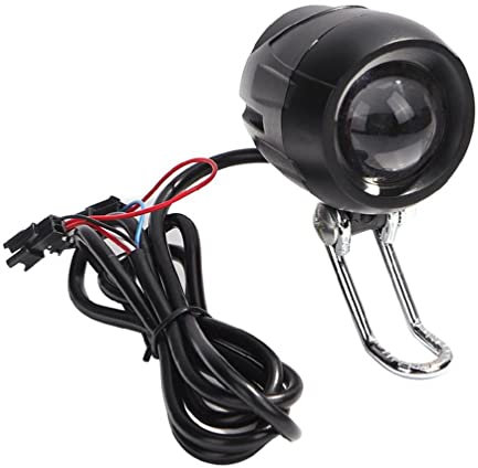 For Kugoo M4 2 In 1 Electric Scooter Bicycles Horn Headlight Front Light Lamp Replacement Accessories Electric Scooter Light Up Wheels With Seat Led Front For Night Riding Battery Operated