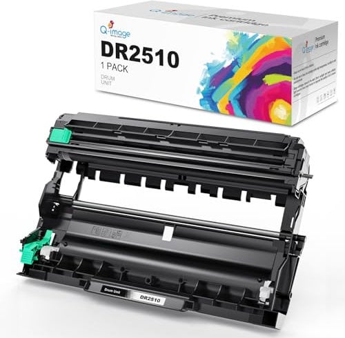 Q-image DR2510 Trommel ersetzt Brother DR-2510, für Brother HL-L2400DWE HL-L2445DW MFC-L2827DW MFC-L2835DW DCP-L2660DW,DCP-L2627DW, HL-L2400DWE, DCP-L2627DW, DR2510