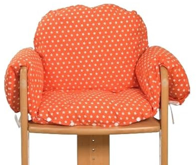Sitzverkleinerer-Bezug für Herlag/Geuther – Sterne orange weiß