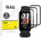 E-Hamii Protector de pantalla Compatible con Xiaomi Smart Band 8 Active,[3 Pack] [Cubierta completa curvada en 3D][Resistente a los arañazos] Protector para Xiaomi Smart Band 8 Active