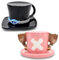 Roffatide anime tasse à café chapeau céramique Café thé tasse à lait tasse de bureau Noël cadeau d'anniversaire ou souvenir lot de 2