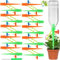 Vleuexe 20pcs Irrigazione Goccia Automatica,annaffiatoio automatico,Irrigatore Automatico per Vasi, Irrigazione a Goccia Antiribaltamento,Automatica per Piante per Interni Esterni Giardino