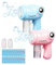 Seifenblasenmaschine, Einhorn Automatische Seifenblasenpistole Kinder, Seifenblasen Pistole mit LED-Licht, Bubble Gun Machine mit Licht Einhorn Seifenblas Spielzeug Geburtstag Party,Outdoor,Rosa