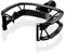 Wave Shock Mount [Custom Built for Elgato Wave:3/1], Anti-Vibration Suspension Elastic Shock Mount Holder Clip Mic Mount Stand with 3/8 or 1/4 Screw Adapter Compatible with Wave:3/1 Microphone