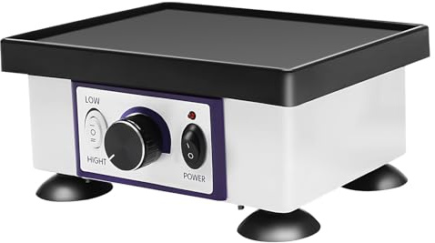 JJsdwin Square Dental Oszillator, 120W Lab Equipment Vibrator Vibrating mit Einstellbare Intensität, Dental Lab Ausrüstung für Zahnärzte, Produktgröße 20.7x10.5x9.4cm
