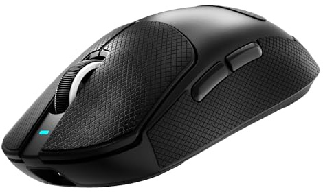 ATTACK SHARK X8 ULTIMATE Souris pour grande main, 65g SUPERLIGHT, Nordic 54L15MCU, capteur de jeu PixArt PAW3950MAX, BT/2,4G sans fil/filaire, DPI réglable jusqu'à 42000, batterie 800mAh (noir)