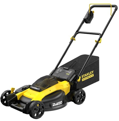 STANLEY Tosaerba semovente V20 Li-Ion 18V senza per officina e automotive per mantenere un collegamento stabile e pratico con misura o specifica 20 L