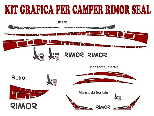 Multiart Design Kit Completo Adesivi Grafica RIMOR Seal