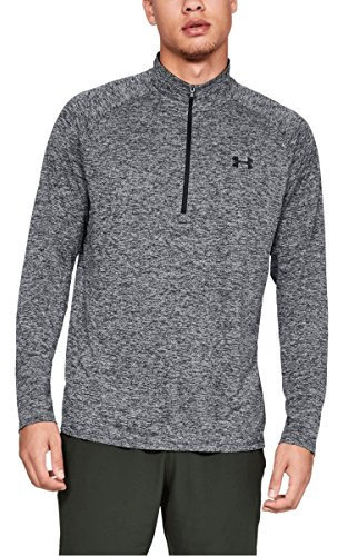 Under Armour Men Tech 2.0 1/2 Zip, Versatile Warm Up Top for Men, Light and Breathable Zip Up Top for Working Out