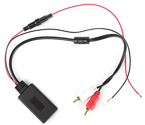 Módulo Receptor Auxiliar Bluetooth, Módulo Receptor Auxiliar Bluetooth Universal 2 RCA Adaptador De Entrada Auxiliar Piezas De Repuesto Automotrices Para Sistema De Video Para Automóvil