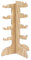 Amagogo Sonnenbrillenständer, Rahmen, Holz, Brillenständer, Dekor, Brillenhalter mit großer Kapazität, Brillenhalter, Ständer für das Wohnzimmer, 19 cm X 30.5 cm