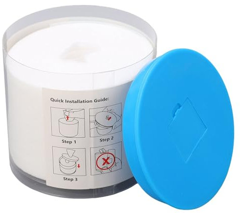 Lingettes de Nettoyage de Fibre Optique, 180 Sections par Boîte, Papier de Nettoyage de Connecteur d'extrémité de Câble Optique, Outil de Nettoyage de Câble Optique avec Coque