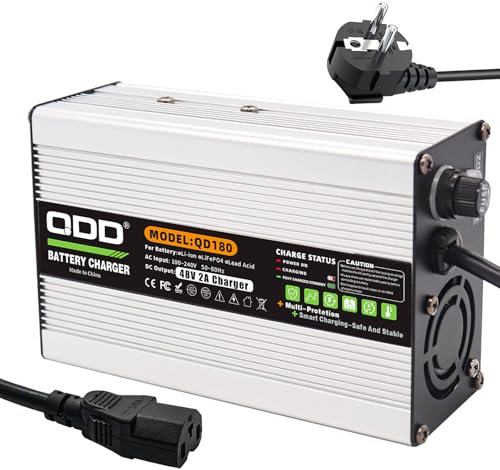 Caricabatterie al piombo 48V 2A 55.2V al piombo-acido per batteria 48V piombo-acido AGM gel VRLA-OPZV