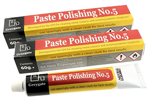Hard Plastic and Vintage Bakelite Renovation Polishing Paste (2 tubes of 60g)