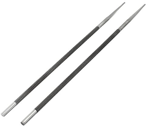 Aexit Lima per motosega con punta quadrata a taglio singolo da 2 pezzi 4,8 mm per catena da 3/8 lame ID: 604950