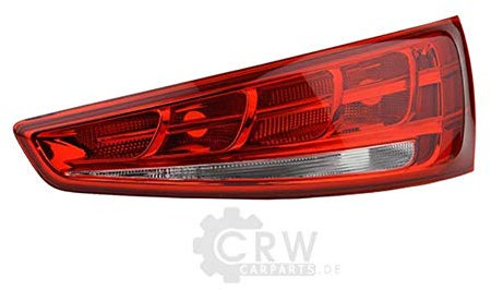 Rückleuchte Heckleuchte rechts rot PY21W P21W ohne Lampenträger für Model Q3 8UB 8UG